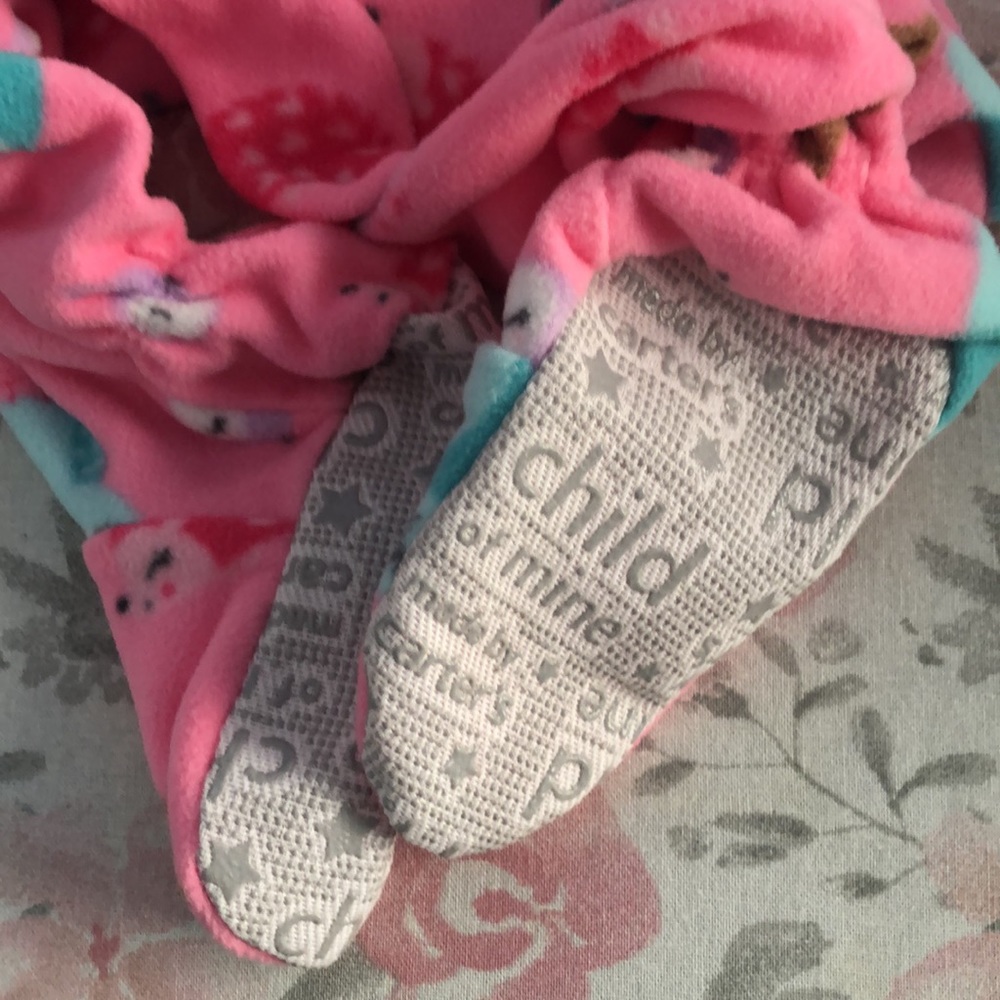 NWT Carter’s owl grip-footed sleeper 6-9 months - Picture 3 of 3